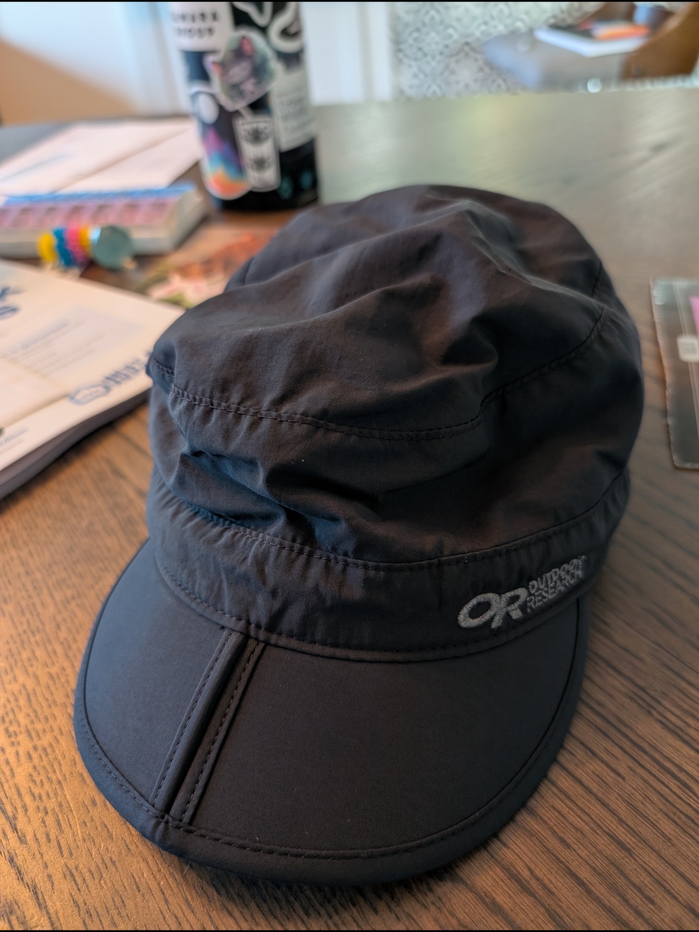 Outdoor Research Black Soft Brim Cadet Cap